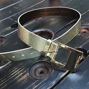 Michael Kors Gold Embellished Belt
